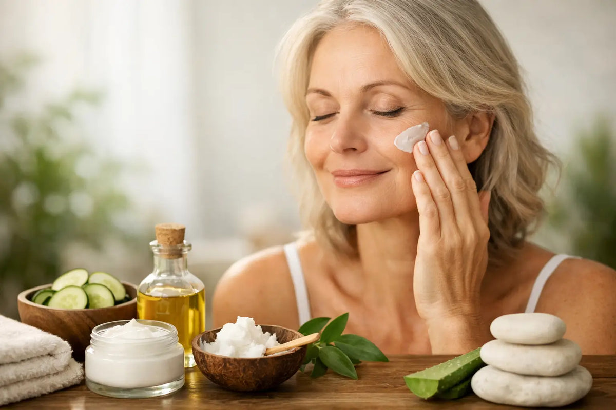 How to Soothe Menopausal Dry Skin Naturally