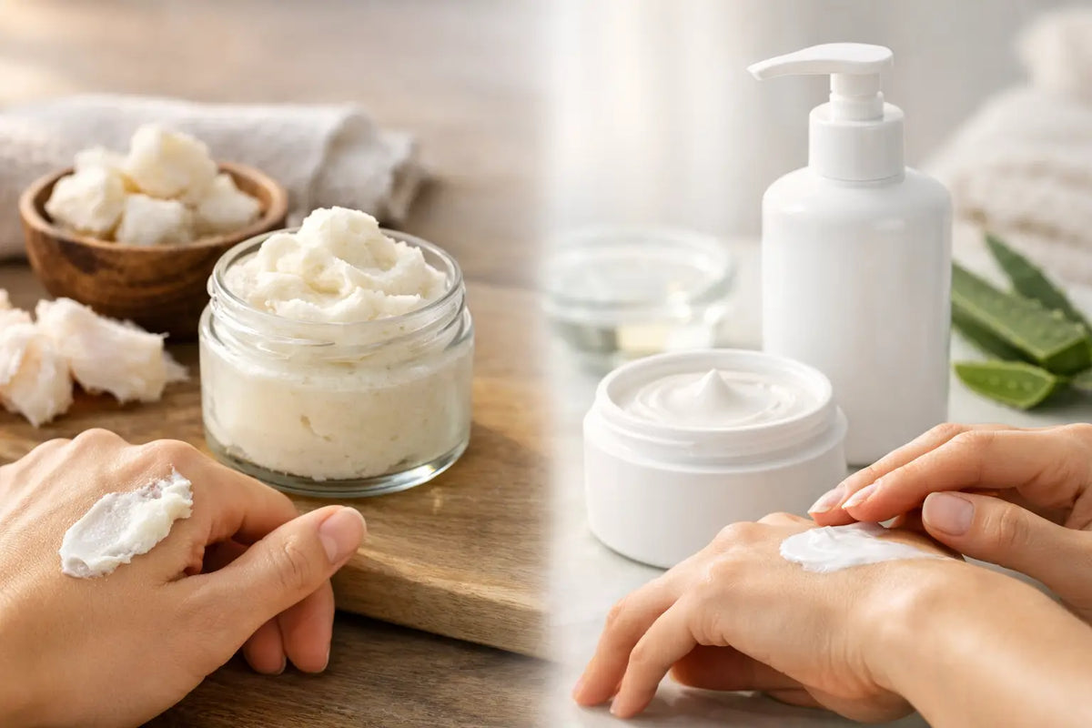 Suet Tallow Whip vs Lotion for Dry, Sensitive Skin