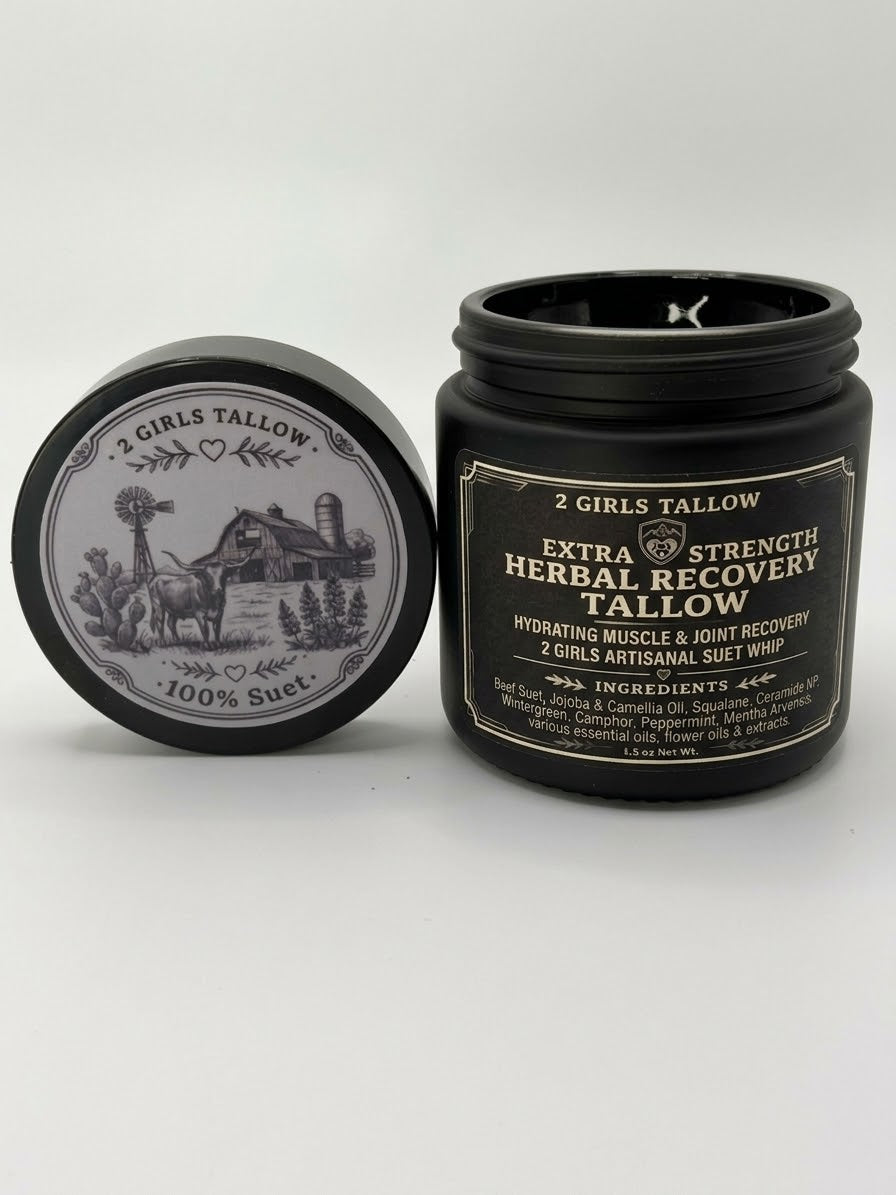 Extra Strength Herbal Recovery Tallow Whip